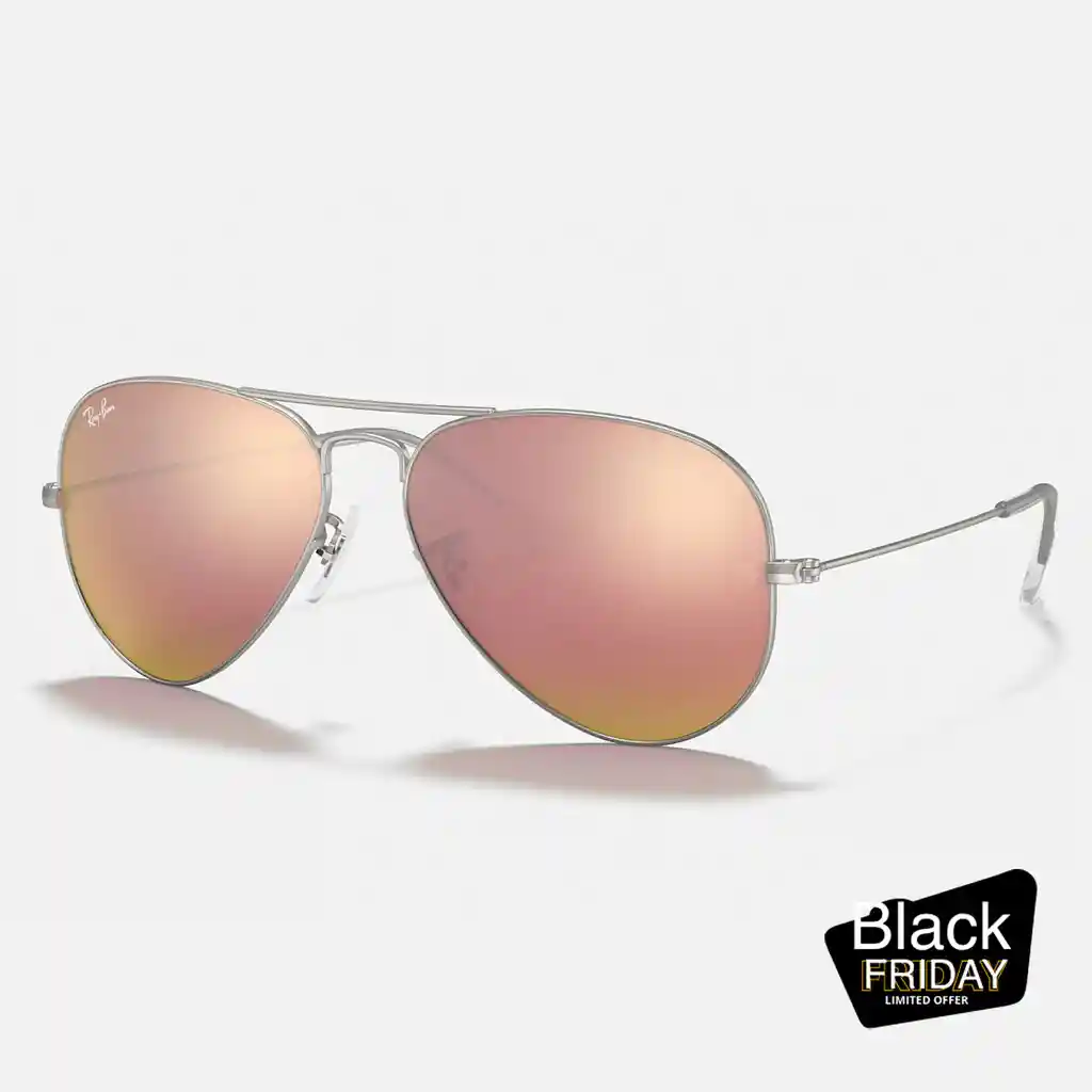 Rayban 3025 019/z2 Aviator Marco Silver Lente Copper