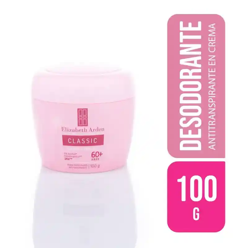 Desodorante Elizabeth Arden Crema Classic 100g