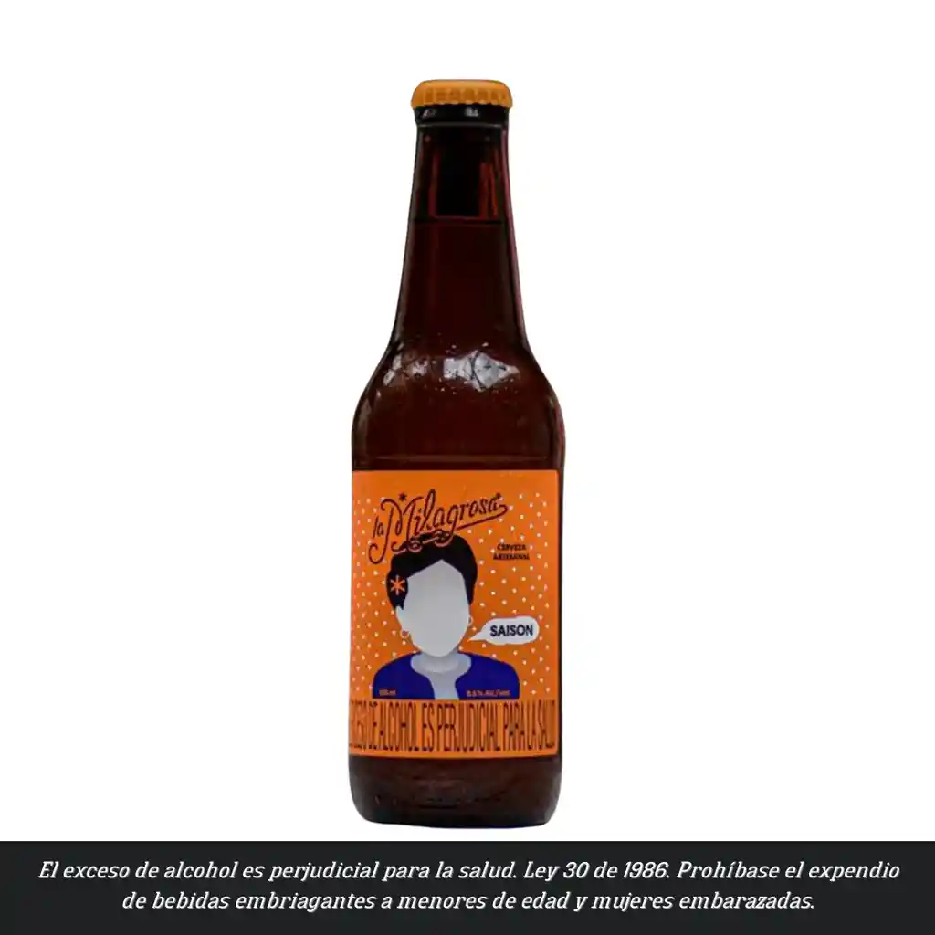 Cerveza Marca La Milagrosa Saison