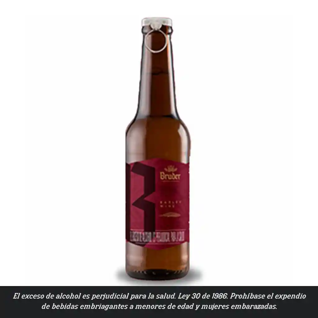 Cerveza Marca Bruder Barley Wine