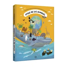 Libro Infantil Atlas De Animales Exploración Mundial Niños