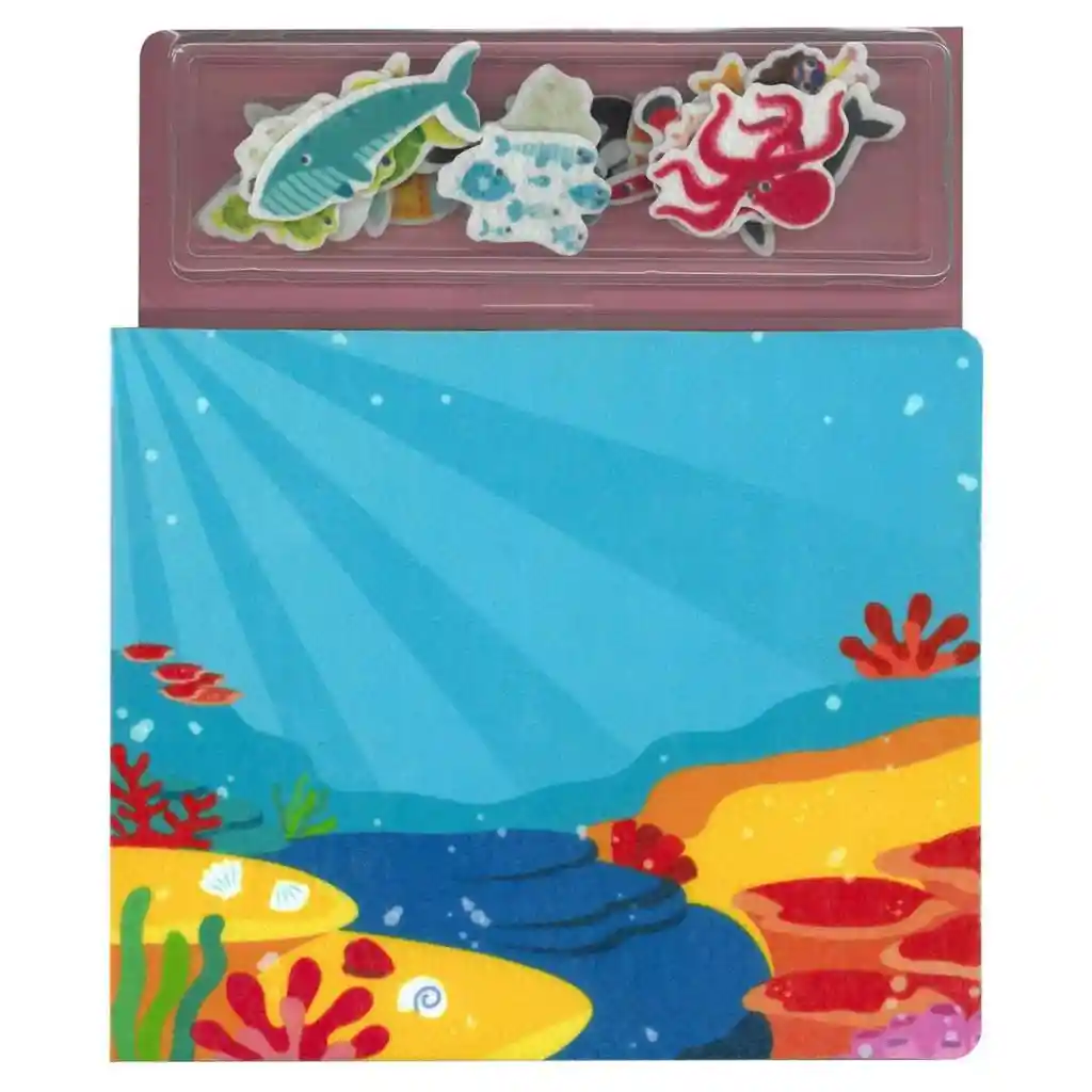 Libro Infantil De Actividades Colores Bajo El Mar Niños