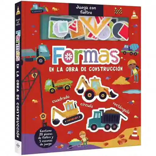 Libro Infantil Educativo Formas En La Construcción Niños