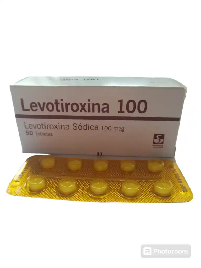 Levotiroxina 100mg 10 Und