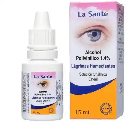 Alcohol Polivinilico 1.4% Gotas Humectantes Oftalmicas 15 Ml