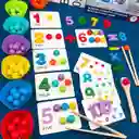 Juego Didactico De Matematicas Numeros En Ingles Montessori Para Niños