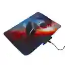 Mouse Pad Con Iluminacion Rgb Y Superficie Suave