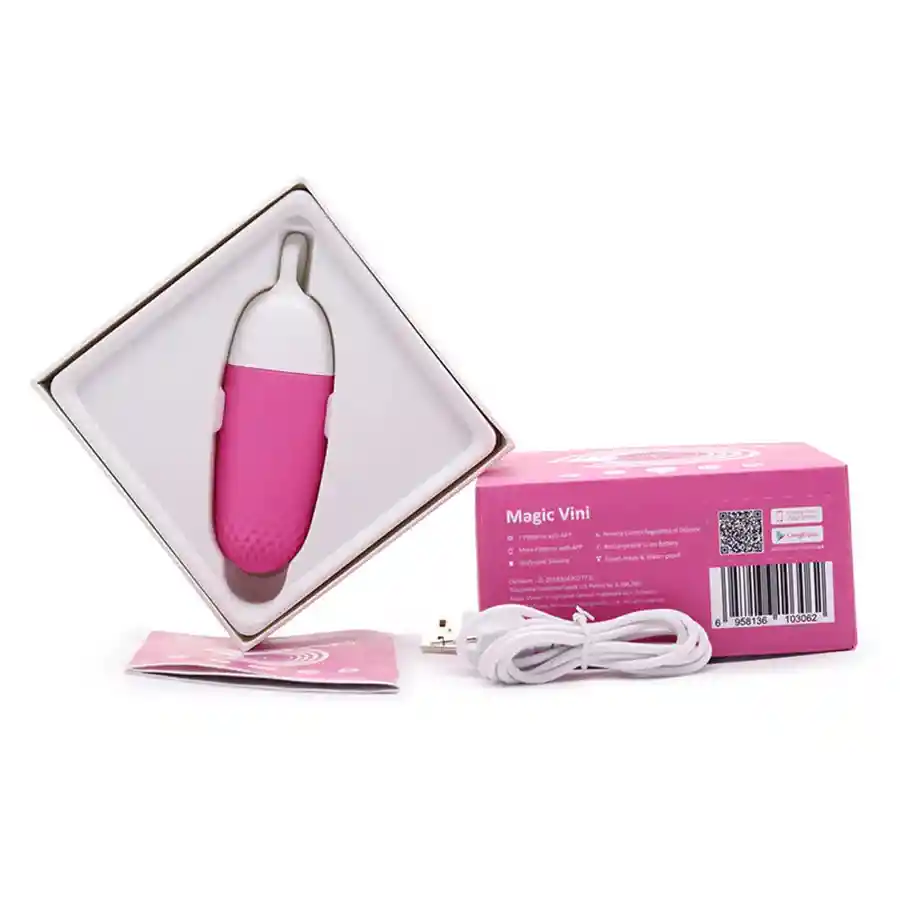 Huevo Vibrador Con App Vini Pink Magic Motion