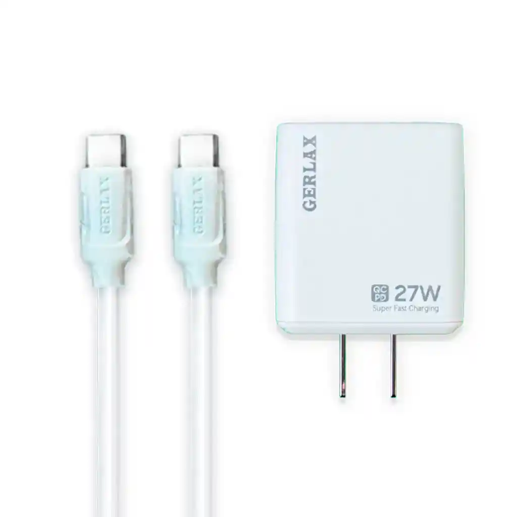 Cargador De Pared Y Cable Usb-c Gerlax Ga-32mp