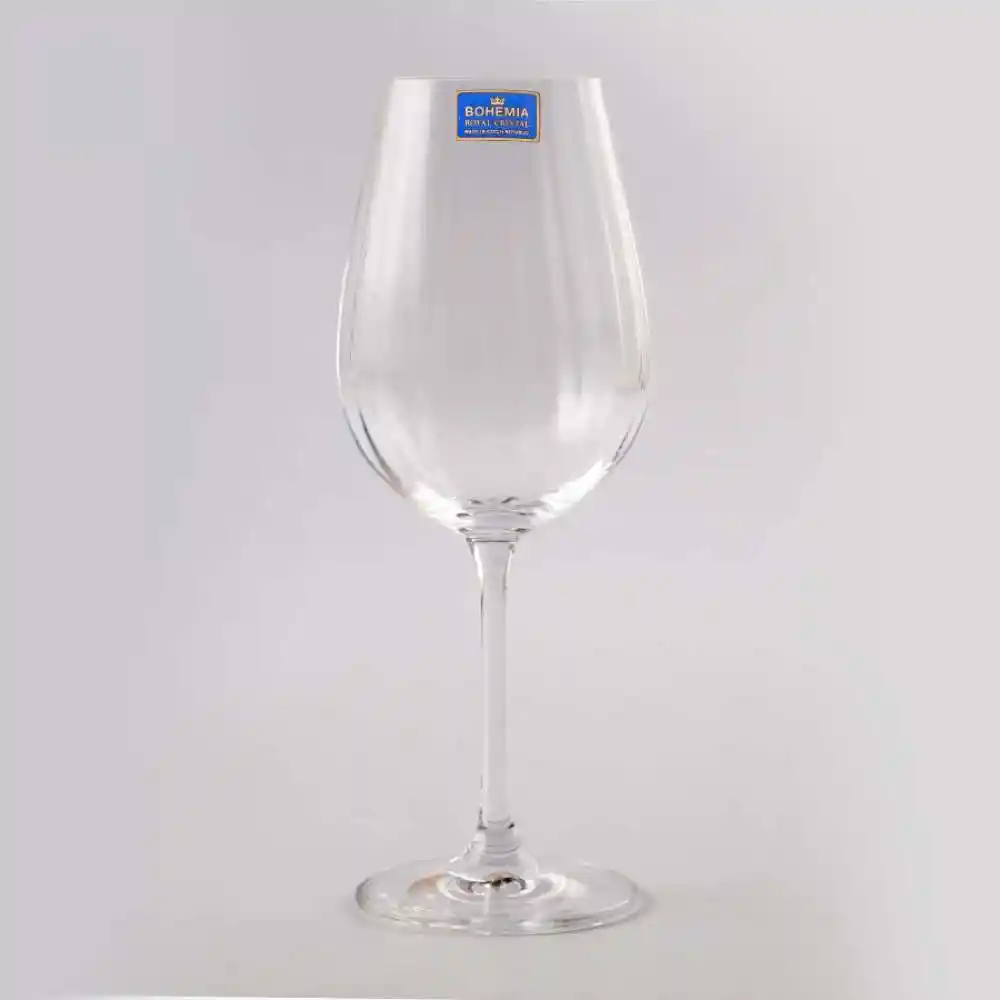 Copas Bohemia Sarah 9cm Transparente 110 Gr 400 Ml 6 Pz Cristal