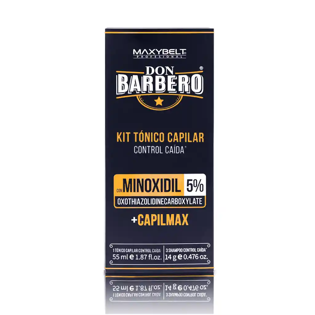 Kit Tónico + Shampoo Don Barbero Anti Caída