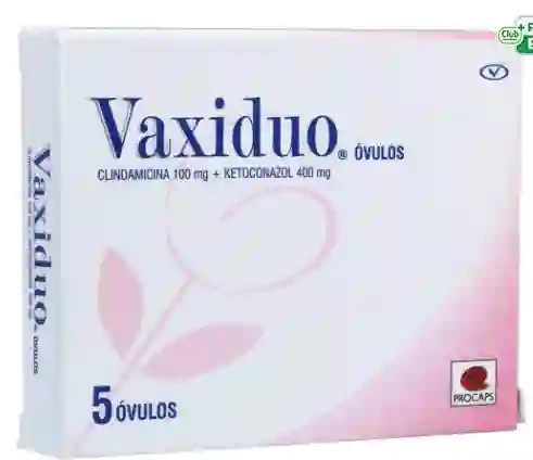 Vaxiduo Ovulos (clindamicina 100 Mg+ Ketoconazol 400 Mg) X Caja