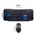 Teclado Y Mouse Inalámbrico Gamer Wit - 1000 Dpi