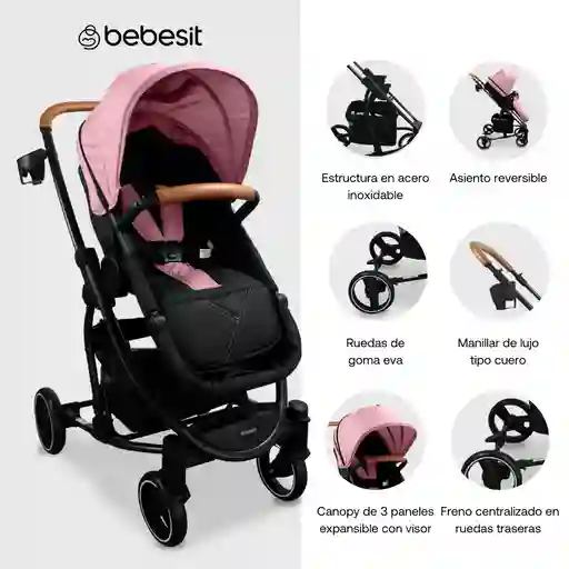 Coche Prima Pink Bebesit