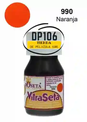 Vitraseta Naranja Roseta X 1 Und