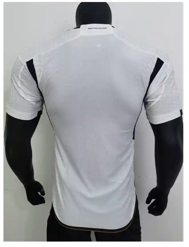 Camiseta Alemania Talla: Xxl Fútbol Versión Jugador Soccer Football - Blanco