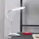 Lámpara Led Touch Recargable, Cuello Flexible Y Pinza