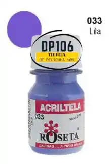 Acriltela Lila Roseta X 1 Und Acritela