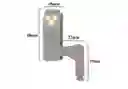 Luz Led Bisagra Sensor Lámpara Closet Armario Gris