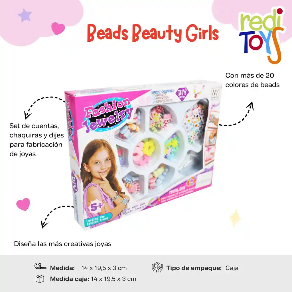 Set De Beads Beauty Girls