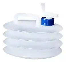 10l Contenedor De Agua Plegable Portátil De Gran Capacidad