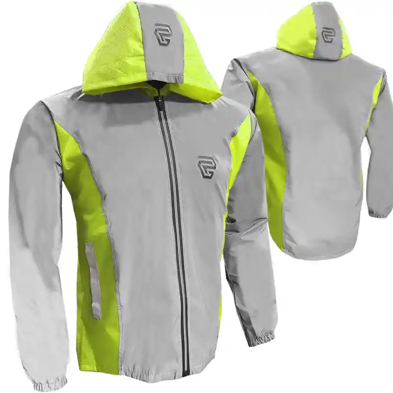 Chaqueta Cortaviento 80% Reflectiva Gp