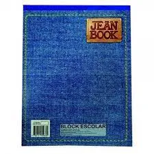 Block Blanco Tamaño Carta X70 Hojas Jean Book