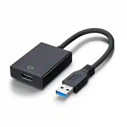 Adaptador Hdmi Usb 3.0 A Hdmi 1080p Extiende Duplica Imagen