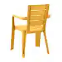 Silla Barú Con Brazos Amarillo Mostaza