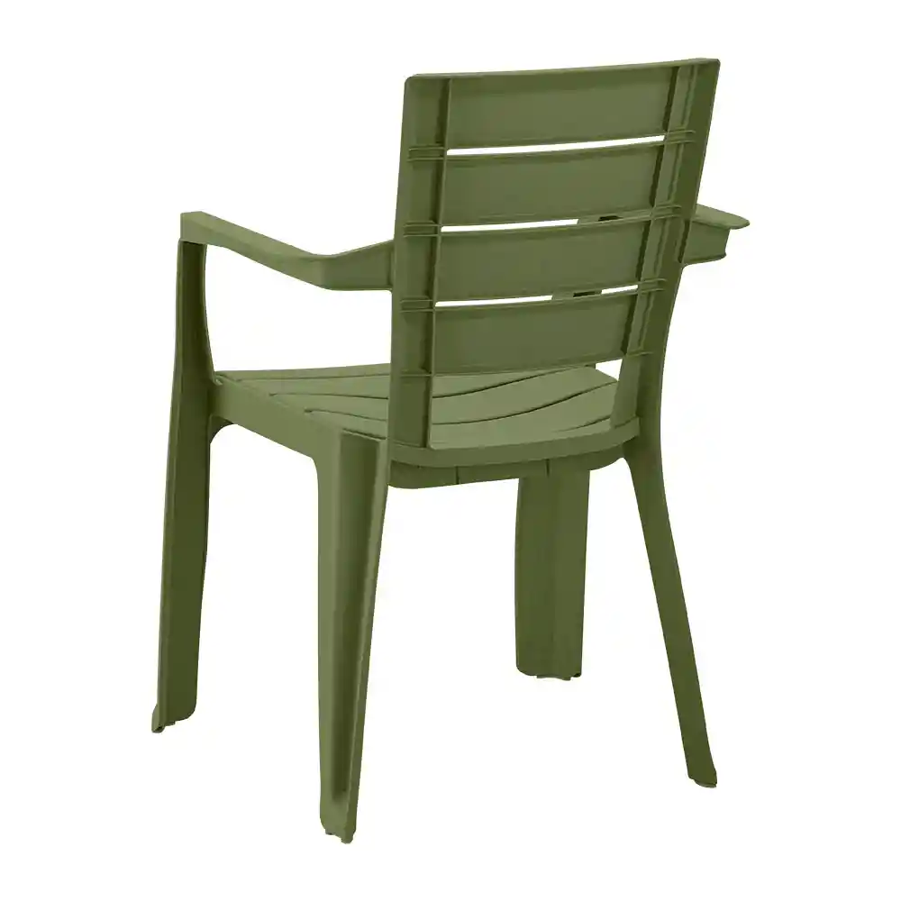 Silla Barú Con Brazos Verde Selva