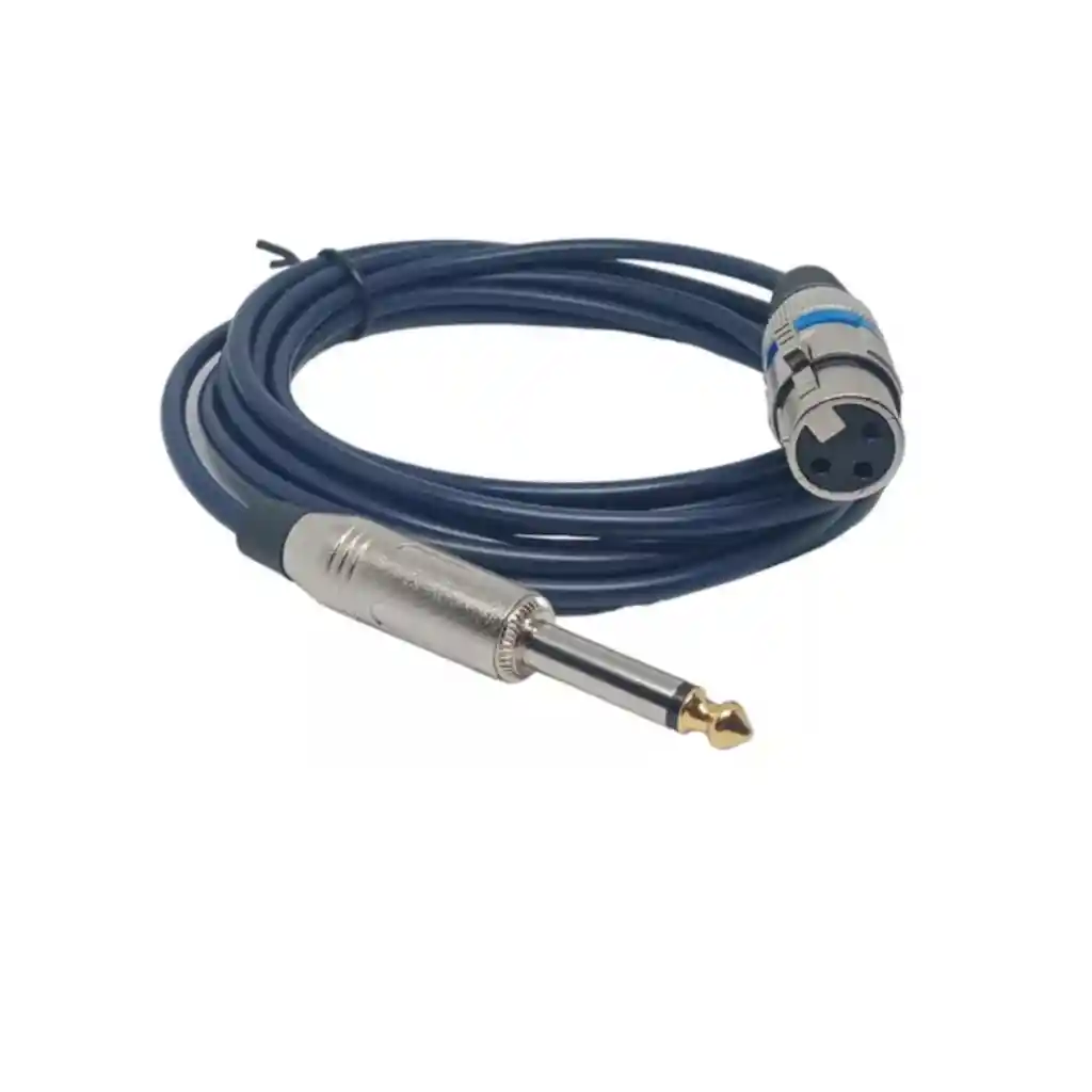 Cable Digital Canon 1/4 Mono 15 Metros