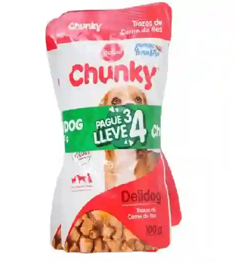 Pouch Chunky Perro Pague 3 Lleve 4