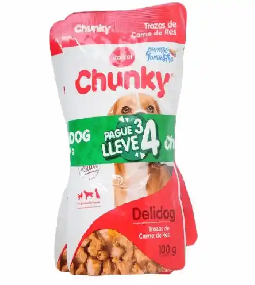 Pouche Chunky C. Pague 3 Lleve 4