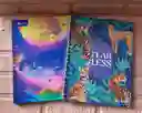 Cuaderno Argollado Cuadros Dama Grande Pasta Dura Expresarte 80 Hojas