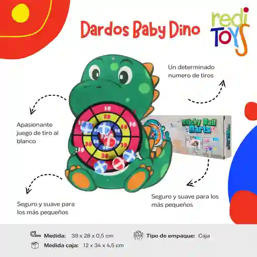 Set De Dardos Baby Dino