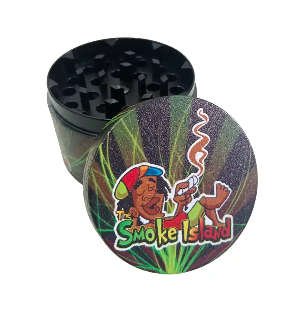 Grinder Mediano Metal 4 Rasta