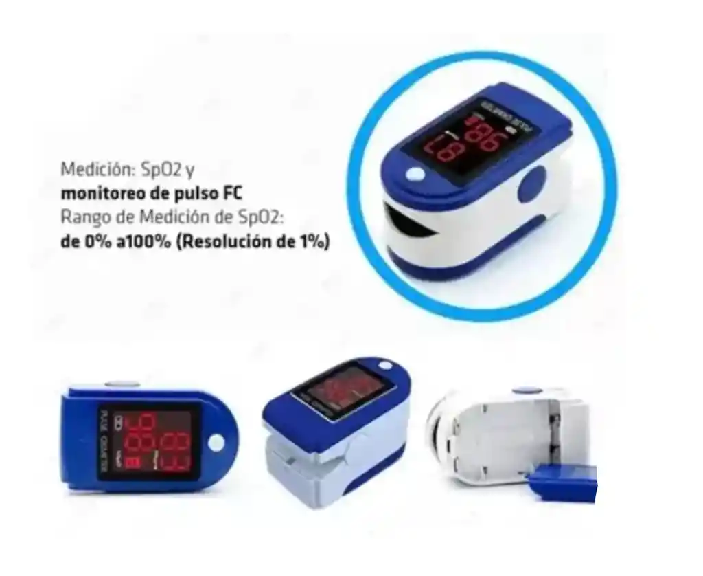 Oxímetro De Pulso Para Dedo Pulse Medidor Cardiaco