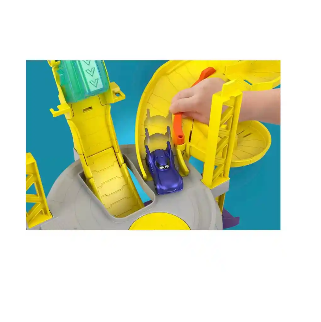 Fisher Price Batwheels Set De Juego Baticueva Lanza Y Atrapa