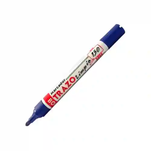 Marcador Borrable Recargable - Azul