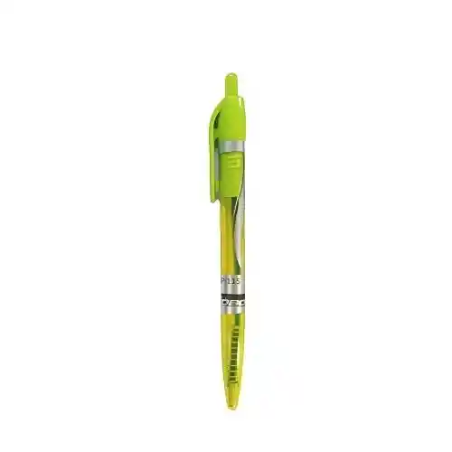 Boligrafo Tiktak Semigel 0.7mm De Gipao - Verde Limón