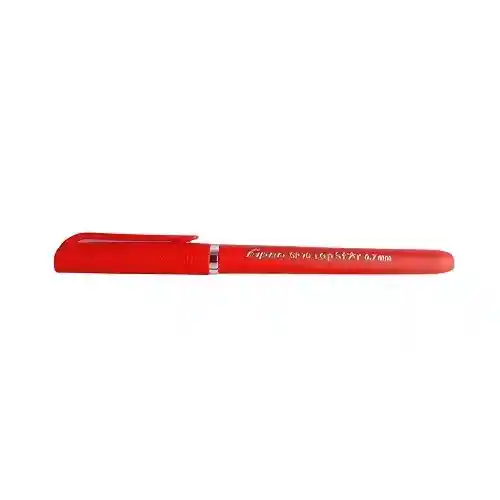 Lapicero Semigel 0.7mm, Top Star De Gipao - Rojo