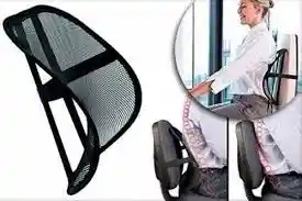 Soporte Ergonomico En Malla Lumbar Para Sillas De Oficina