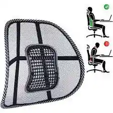 Soporte Ergonomico En Malla Lumbar Para Sillas De Oficina