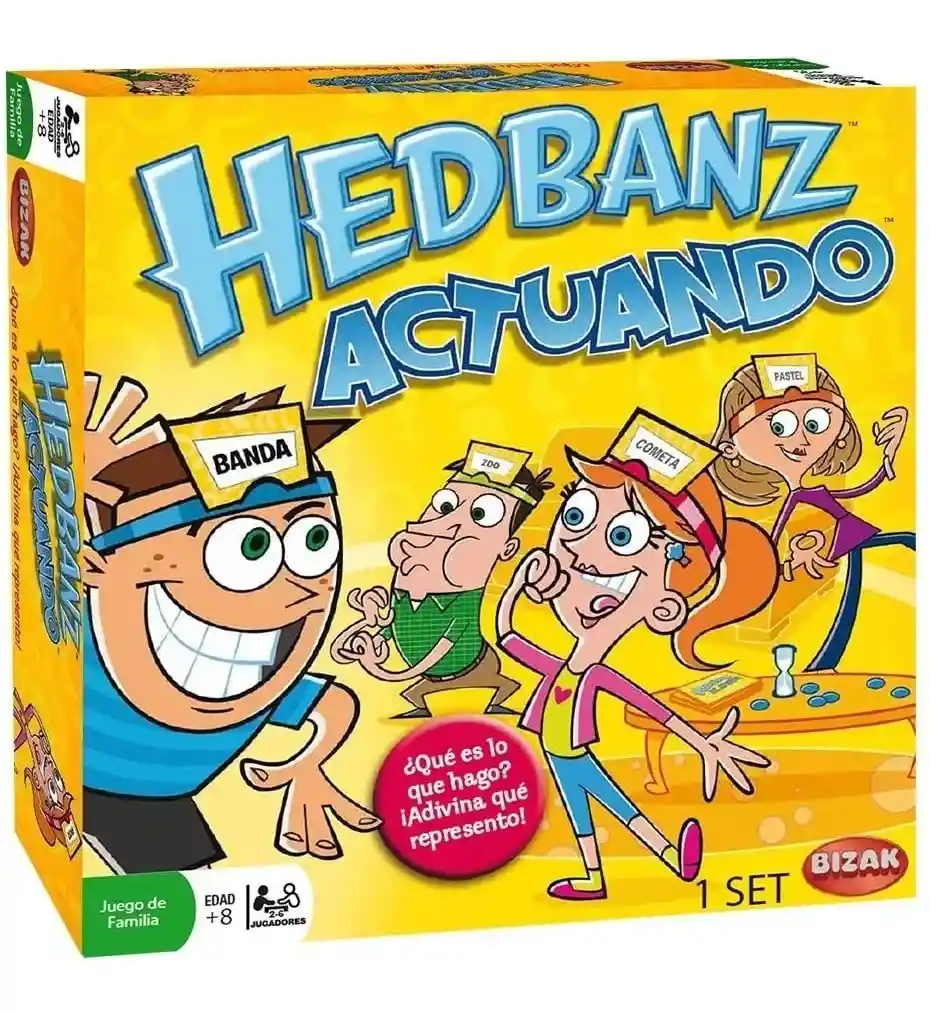 Juego De Mesa Actuar Actualo Hedbanz