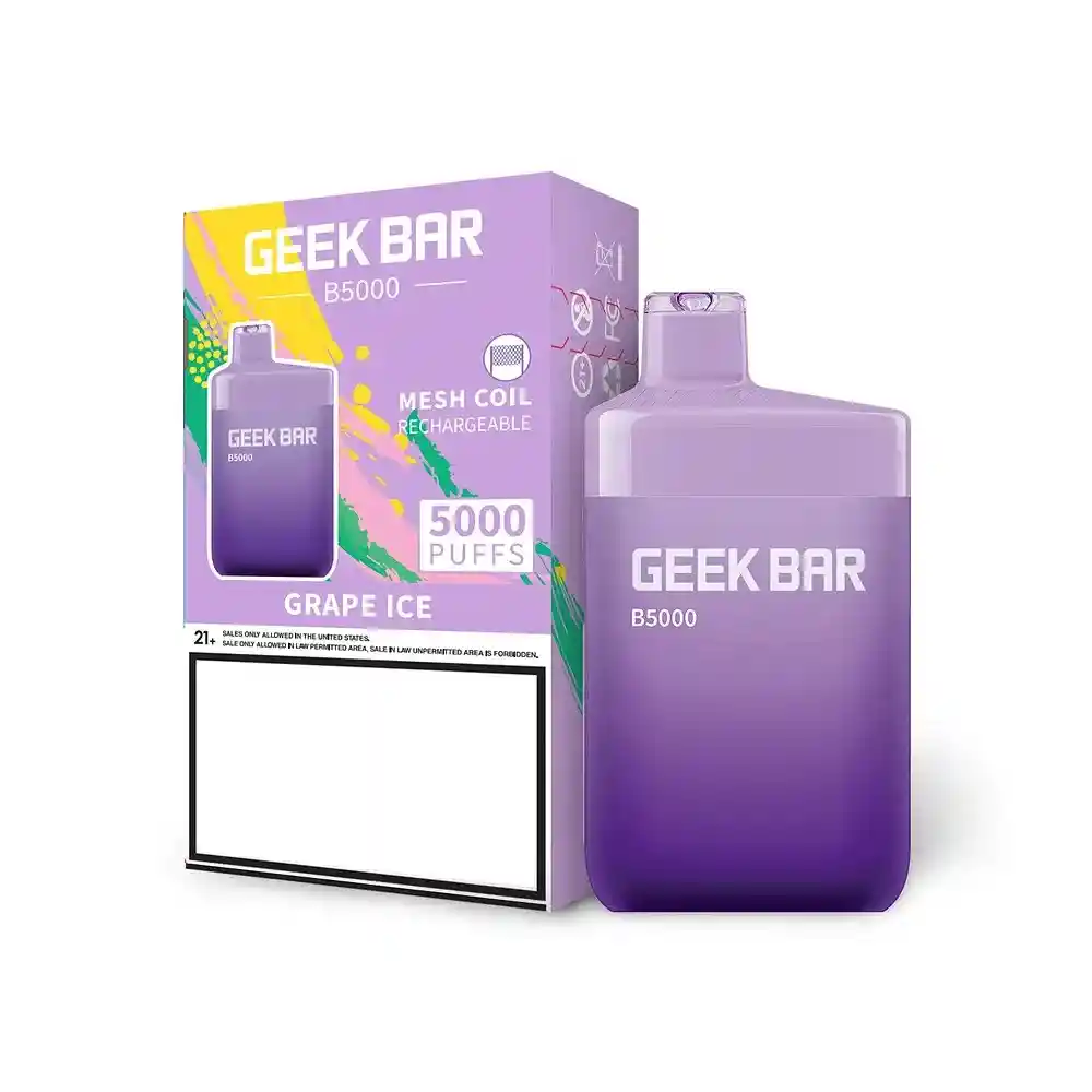 Geek Bar B5.000, Grape Ice