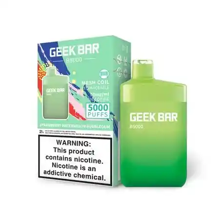 Geek Bar B5.000, Strawberry Watermelon Bubblegum