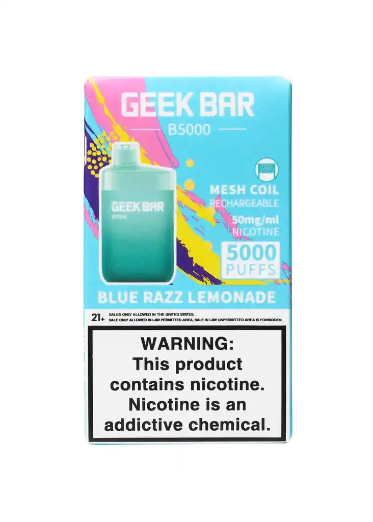 Geek Bar B5.000, Blue Razz Lemonade