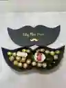 Caja Bigote Hombre Con Cerveza Stella Y Chocolates Ferrero Rocher