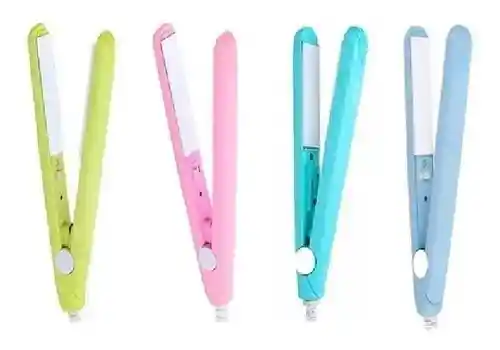 Mini Plancha Viajera De Cabello Colores Surtidos