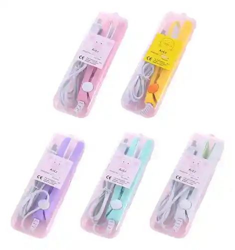 Mini Plancha Viajera De Cabello Colores Surtidos